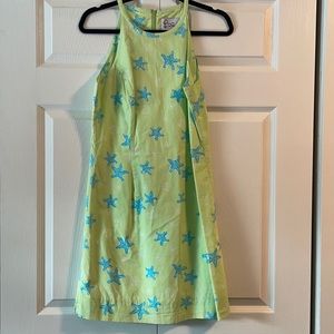 Vintage green Lilly Pulitzer starfish dress